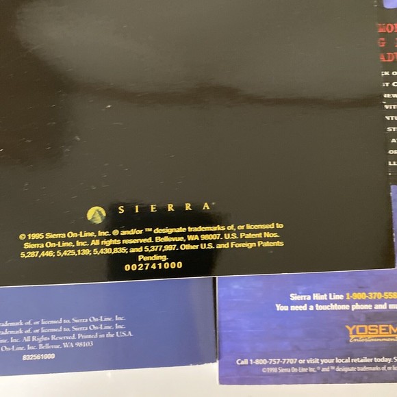 Sierra Collectors Series Police Quest and SWAT2 Computer Game Set Manuals 6 Disc - Picture 7 of 12